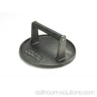 Charcoal Companion Cast Iron 7-Inch Diameter Grill Press, Round   564871479